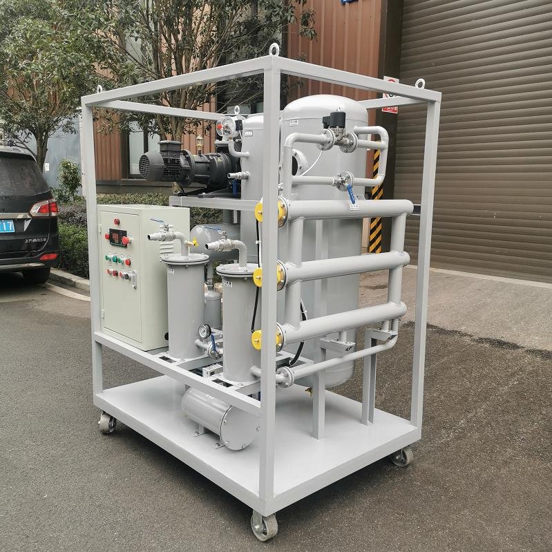 portable transformer oil filtration machine